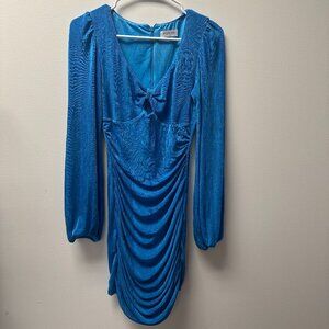 Rumor Blue Dress Mini Dress